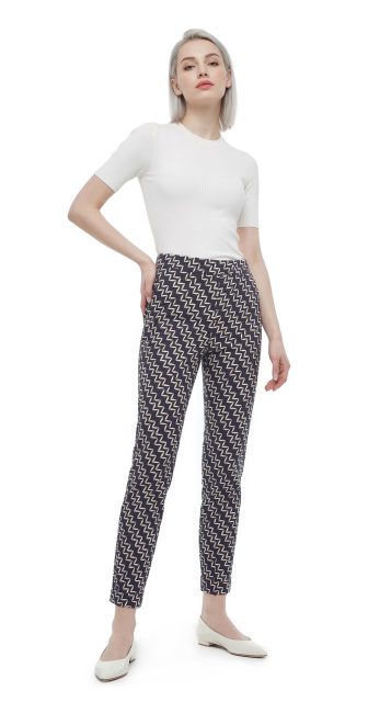 Брюки Max Mara (Max&Co), хлопок-вискоза, S, 42