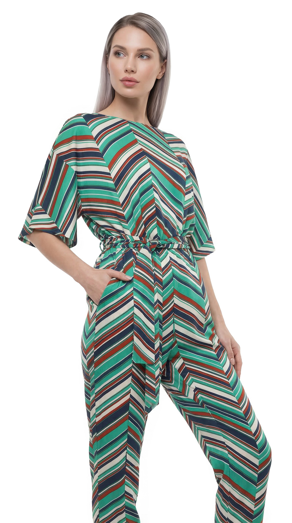 Комбинезон Max Mara (Weekend), вискоза, S/M, 44 — изображение 3