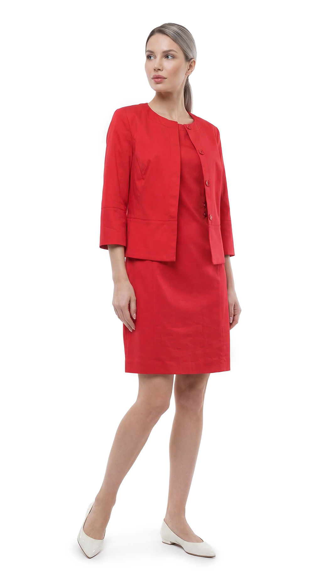 Костюм платье и жакет Max Mara (PennyBlack), хлопок, S/M, 44