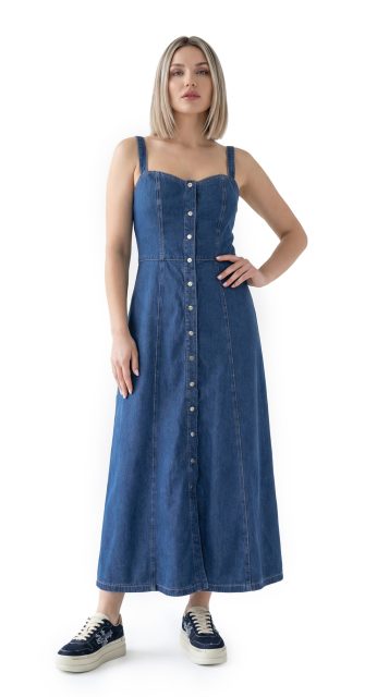 Платье джинсовое Pinko, хлопок, L, 48