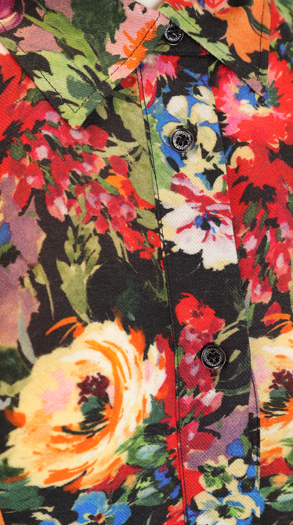 Блузка Moschino Love, вискоза-шерсть, S, 42 — изображение 6