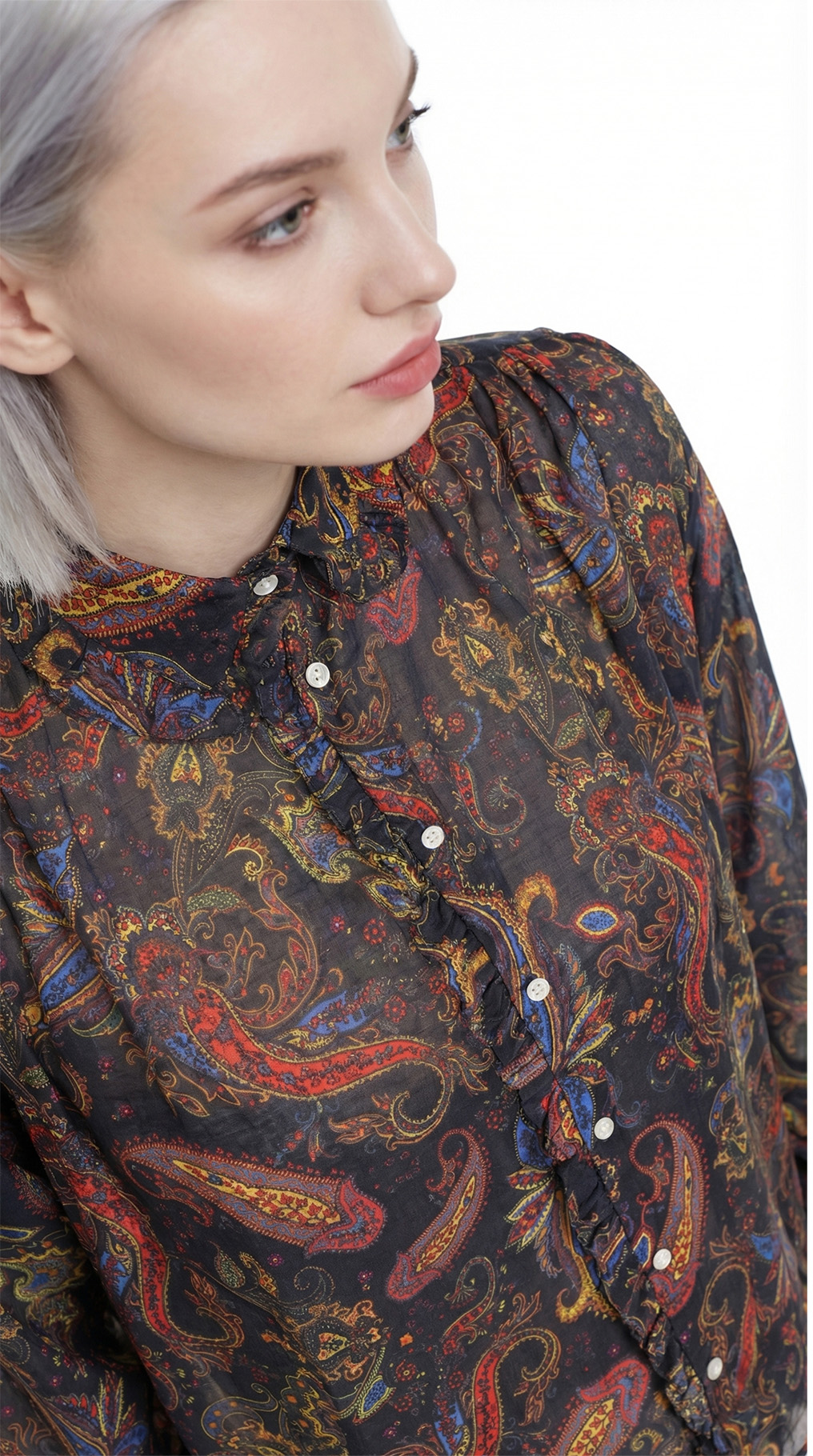 Блуза Maje, хлопок, XS-S, 40-42 — изображение 7