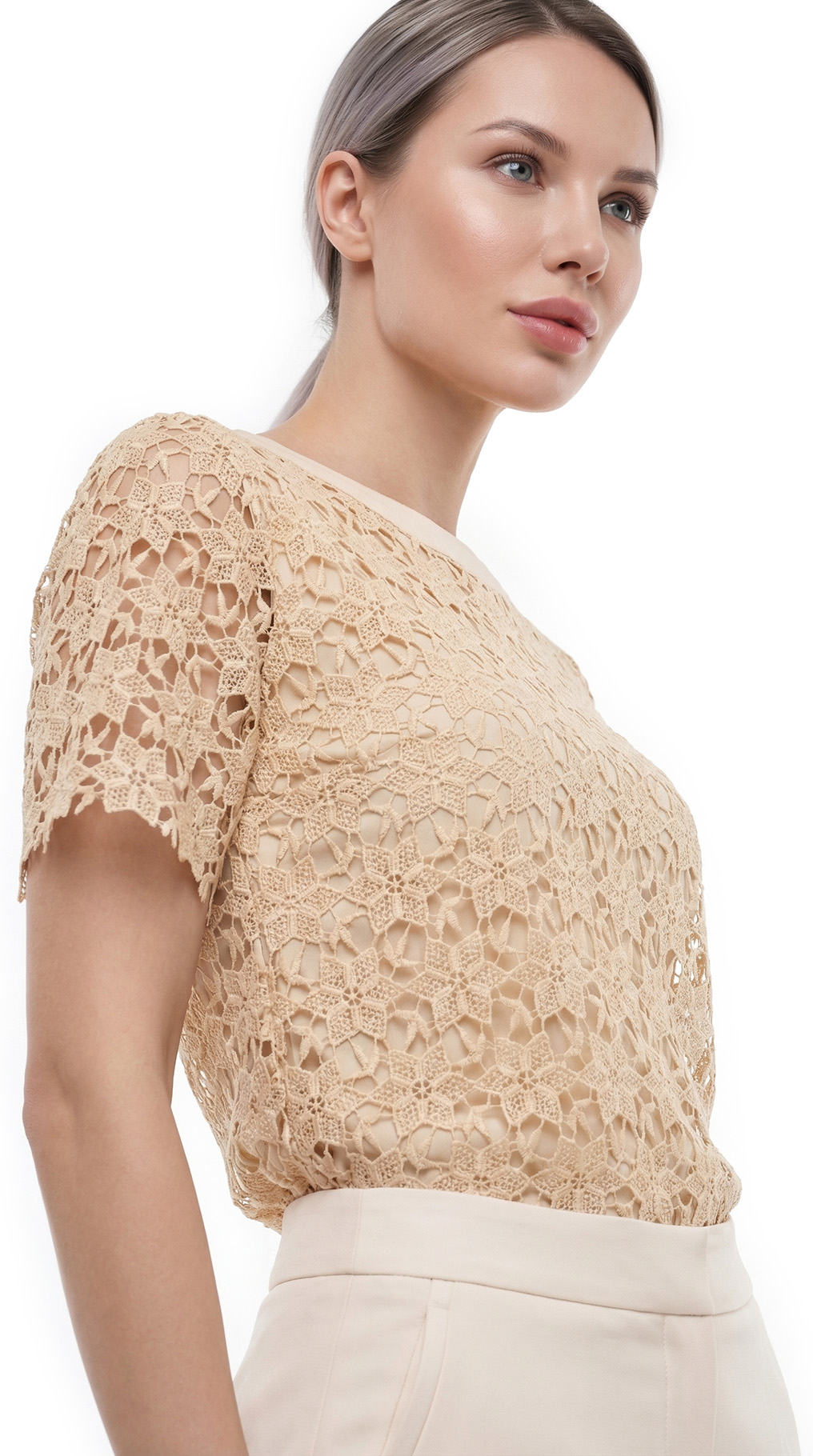 Блуза Max Mara (Max&Co), хлопок, S/M, 44 — изображение 7