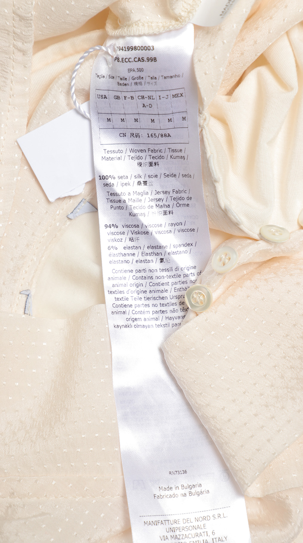 Блуза Max Mara (Max&Co), шелк-вискоза, M, 46 — изображение 8