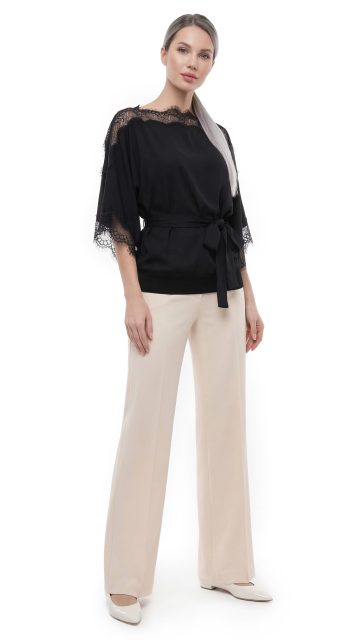 Блуза TwinSet, вискоза, S/M, 44-46